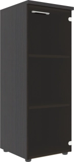 Шкаф колонка с стеклянной дверью и топом 432х432х1190